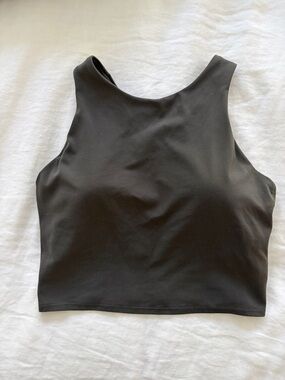 Athleta  Olive green “conscious crop” Tank (sm)